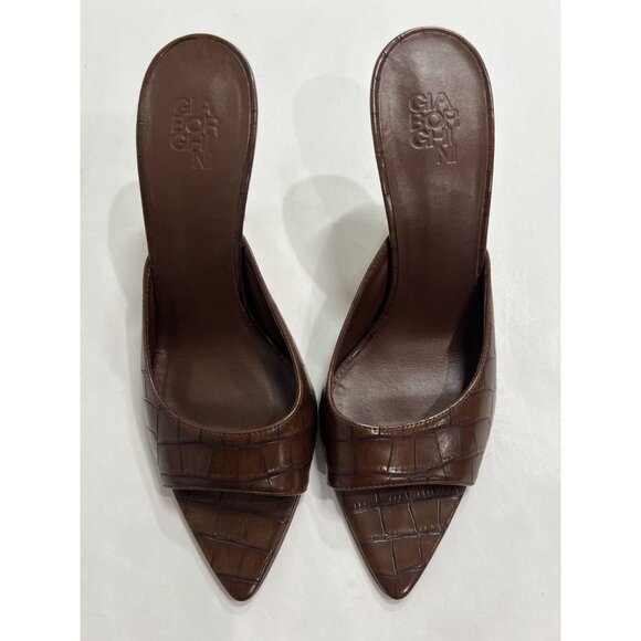 Gia Borghini Perni Mule in Chocolate - Picture 3 of 8